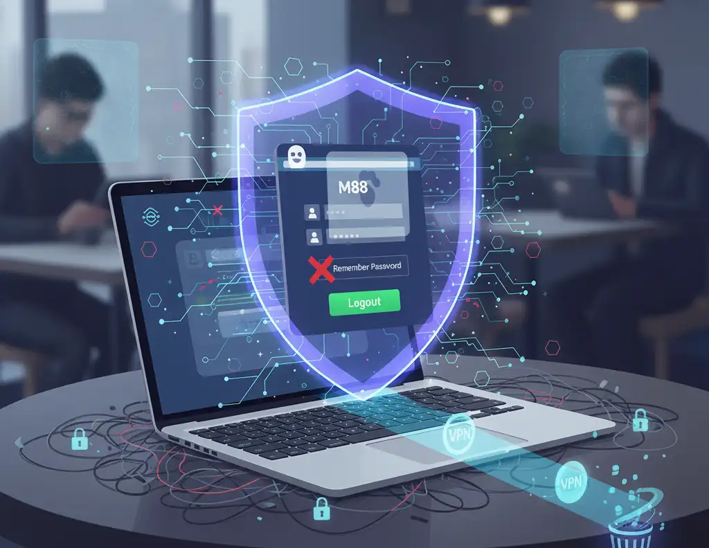Tips Selamat Semasa Log Masuk ke M88 di Peranti Umum